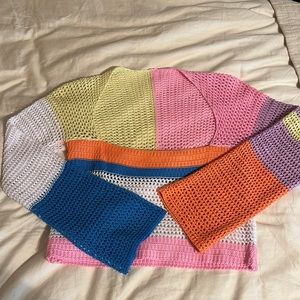 Unbranded Knit Multicolor Top
